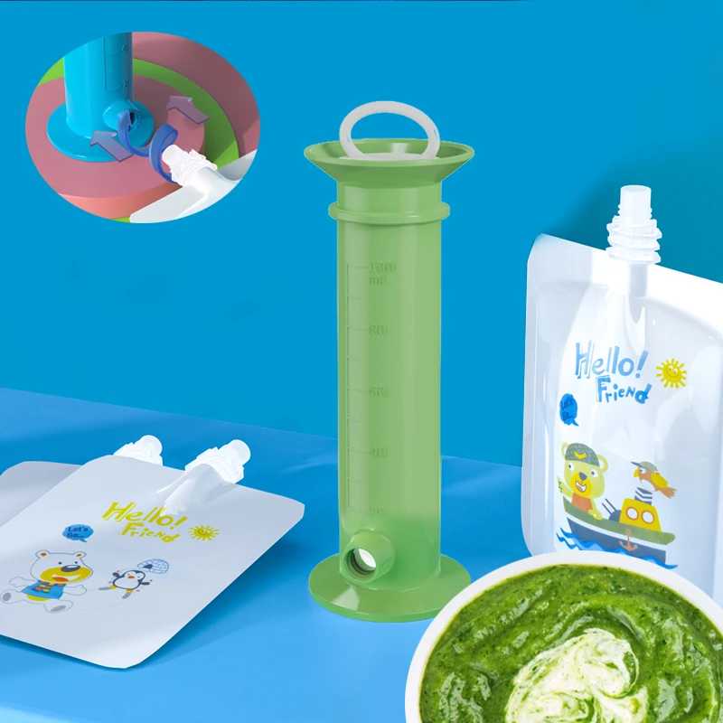 Baby Fruit Puree Filling Dispe - Baby Food Pouches 1 Year Old recensione e prezzo