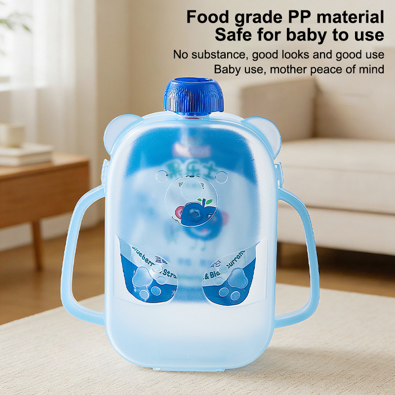 Food Pouch Holder Mess-Free Ba - Baby Food Pouches 1 Year Old recensione e prezzo