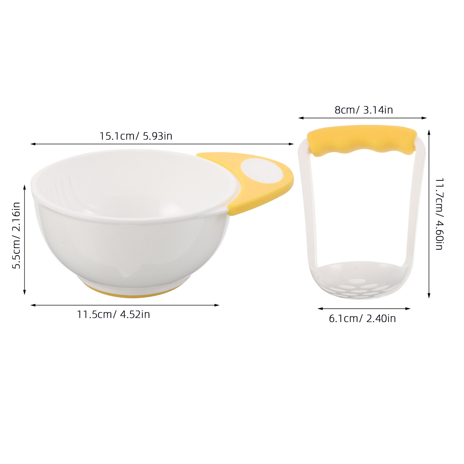1Set Baby Food Masher Bowl Eff - Baby Food Weaning recensione e prezzo