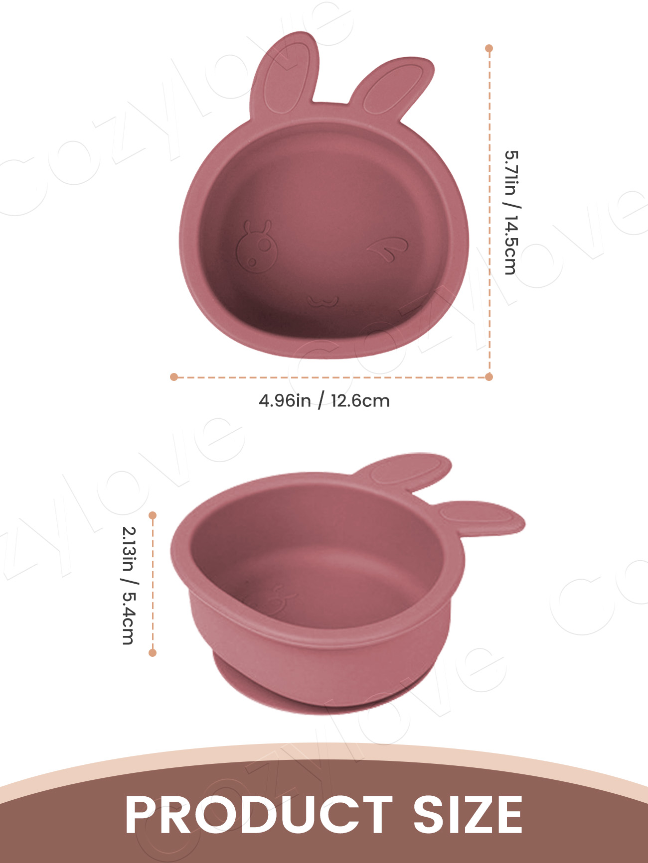 Cute Bunny Ear Silicone Baby S - Baby Food Weaning recensione e prezzo