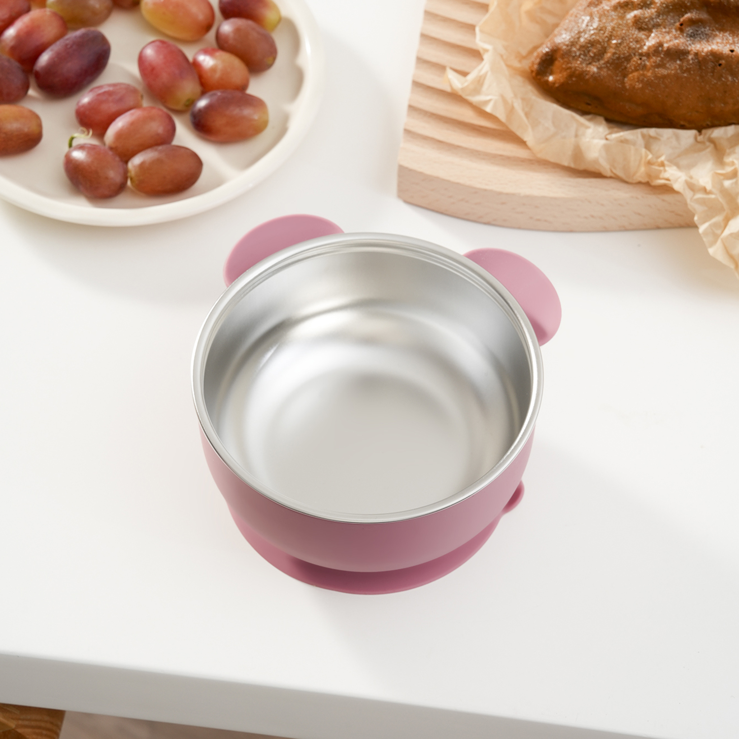 1PC Removable Silicone Stainle - Baby Food Weaning recensione e prezzo