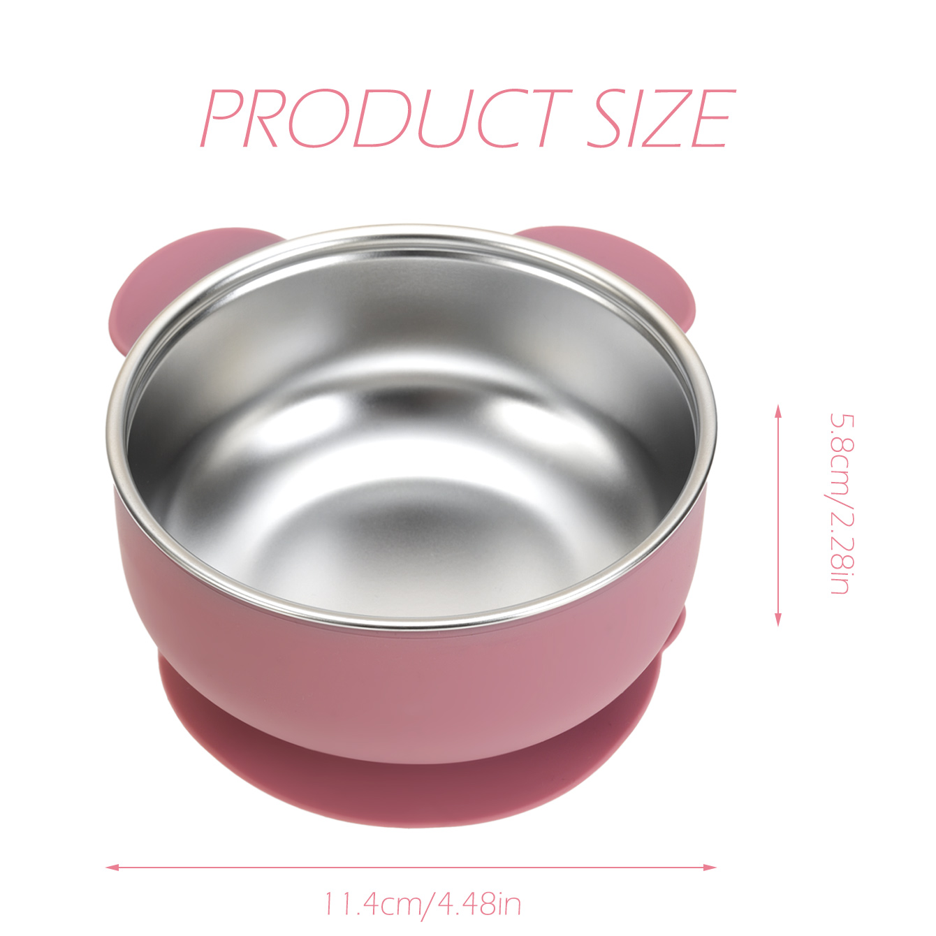 1PC Removable Silicone Stainle - Baby Food Weaning recensione e prezzo