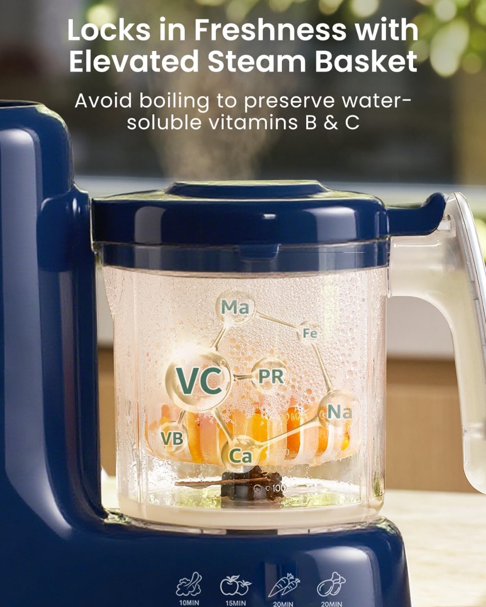 Baby Food Maker with Steam Bas - Baby Food Blender And Steamer recensione e prezzo