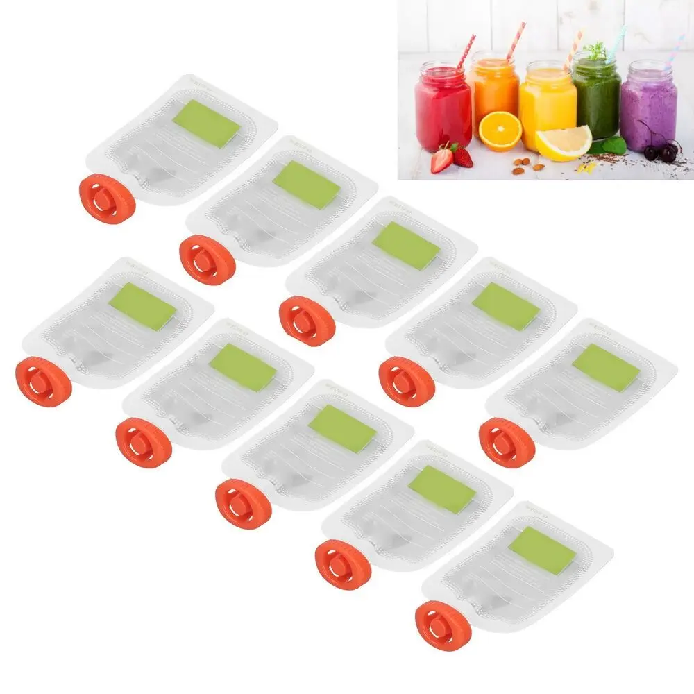 10Pcs Reusable Complementary F - Baby Food Pouches 1 Year Old recensione e prezzo