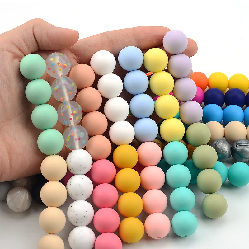 LOFCA 12mm 100pcs Silicone Bea - Baby Food Ingredients recensione e prezzo