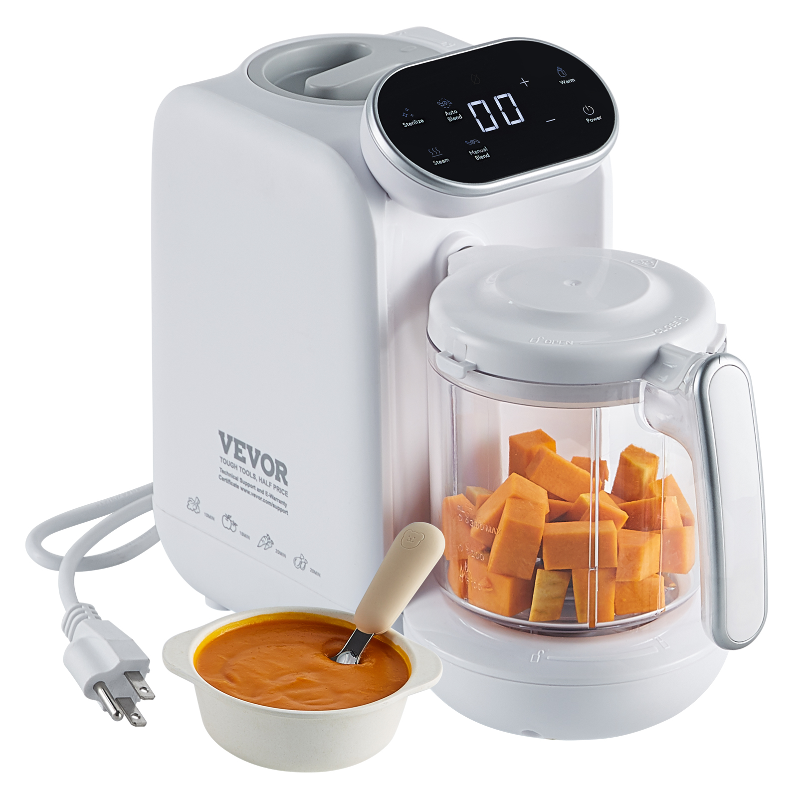 Baby Food Maker 430W with 750  - Baby Food Blender And Steamer recensione e prezzo