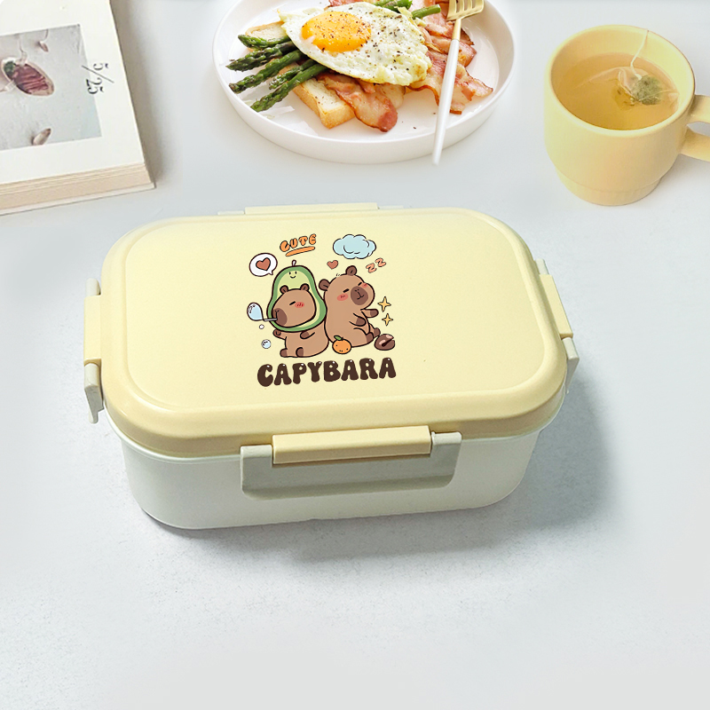 Capybara Bento Lunch Box Carto - Baby Food Container recensione e prezzo
