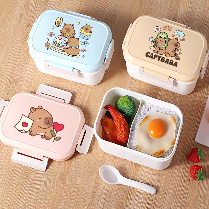 Capybara Bento Lunch Box Carto - Baby Food Container recensione e prezzo