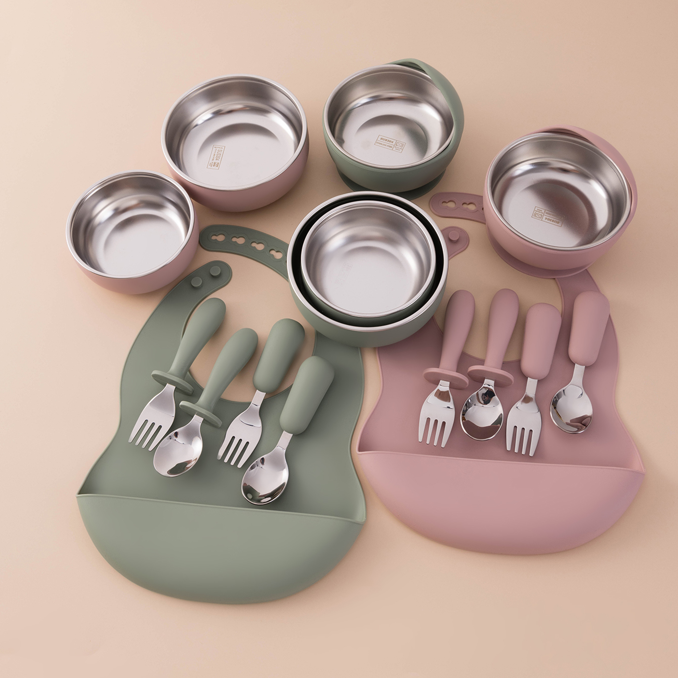 8PCS Baby Feeding Set Stainles - Baby Food Weaning recensione e prezzo