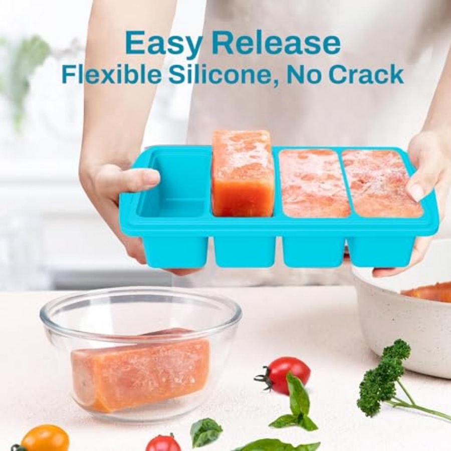Serenity Blue Silicone Freezer - Baby Food Usa recensione e prezzo