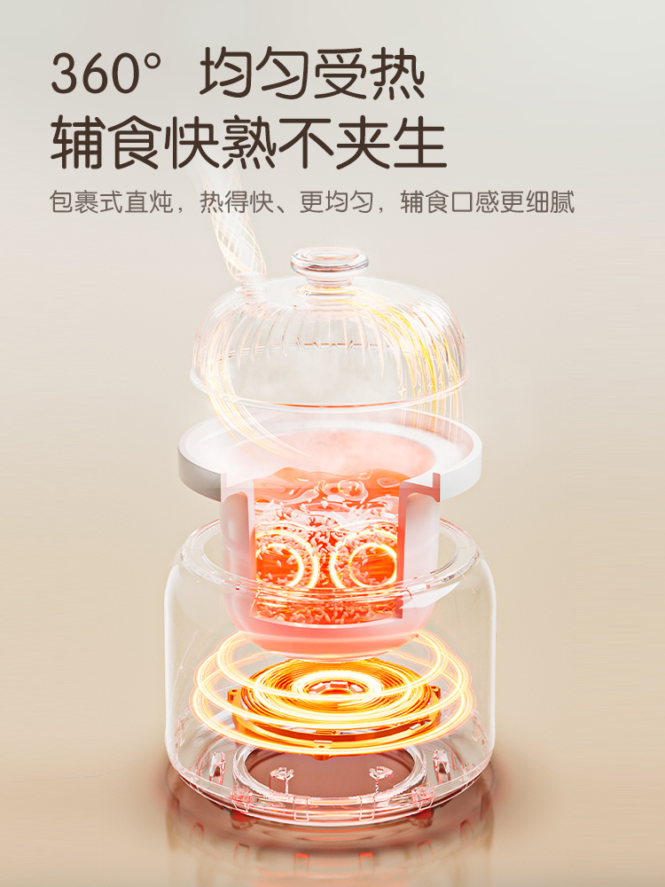 Jiuyang micro-pressure BB pot  - Baby Food Stew recensione e prezzo