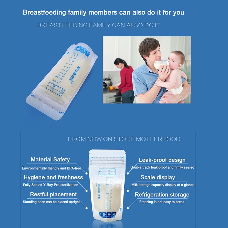 Breastmilk Storage Bag with 25 - Baby Food Pouches 1 Year Old recensione e prezzo