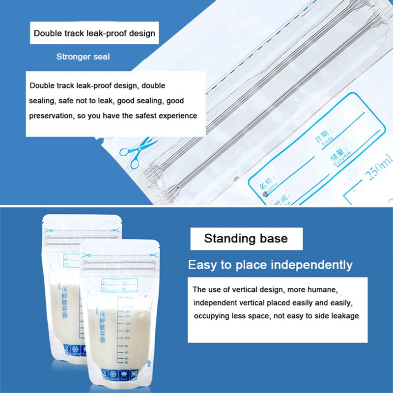 Breastmilk Storage Bag with 25 - Baby Food Pouches 1 Year Old recensione e prezzo