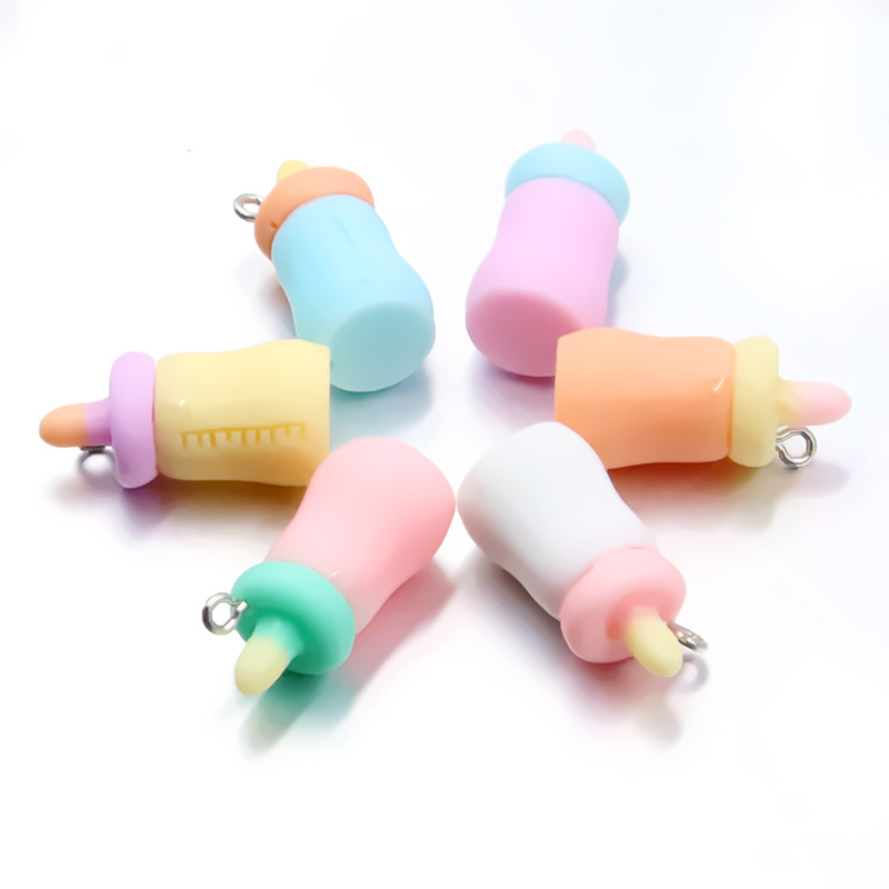 10Pcs 12X26MM 6 Color Charms B - Baby Food Ingredients recensione e prezzo